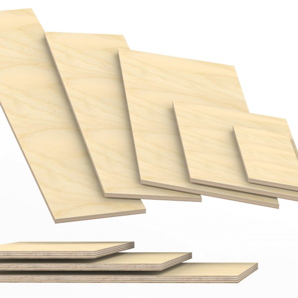 Sperrholzplatte Zuschnitt 12mm Multiplex Birke Holzplatte wasserfest verleimt 