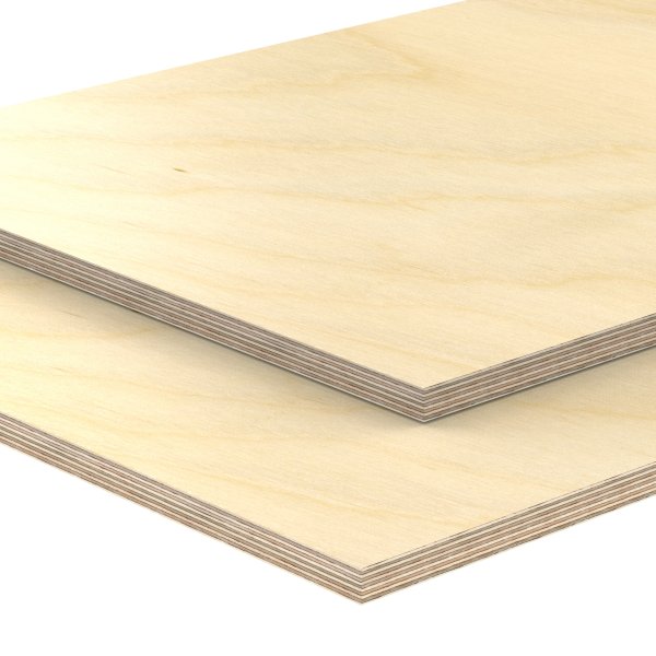 18 mm Multiplex Platten natur melaminbeschichtet Zuschnitt auf Maß